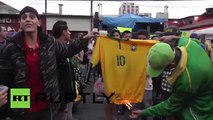 Brezilyalı taraftarlar Neymar forması yaktı!