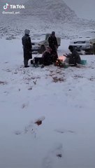 Snow Fall In Saudi Arabia Part 2