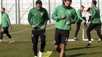 Spor konyaspor'da ankaragücü maçı hazırlıkları sürüyor