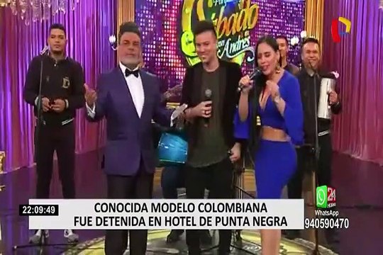 Conocida modelo colombiana fue detenida en 'Búnker del hampa' de Punta Negra