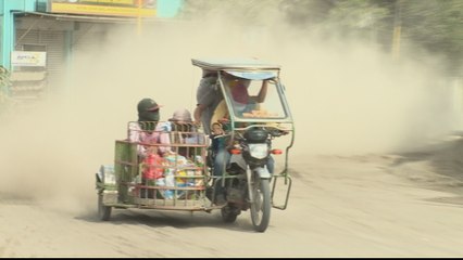 Philippines on alert as volcano spews ash, steam and lava
