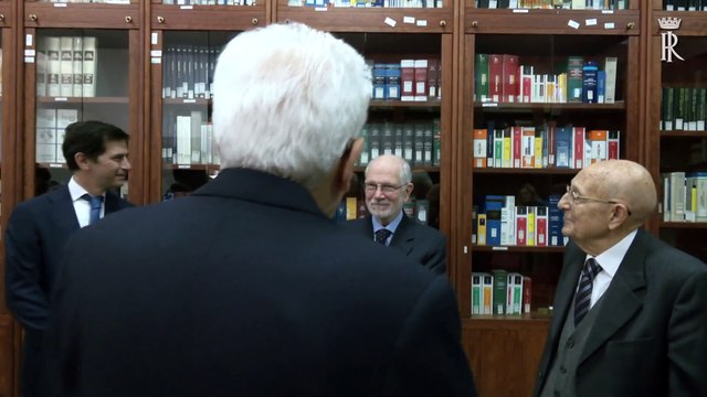 Mattarella alla giornata di apertura del 7° corso-concorso dirigenti di Amm. Ceno (14.01.20)