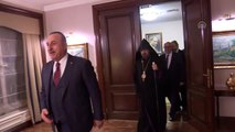 Çavuşoğlu, Türkiye Ermenileri Patriği Sahak Maşalyan'ı kabul etti