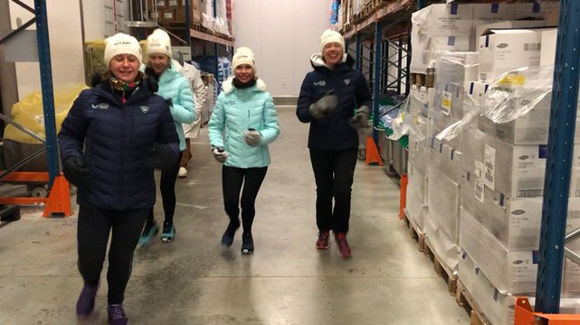 Insolite. Avant leur raid en Islande, elles s’entraînent