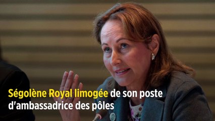 Ségolène Royal limogée de son poste d'ambassadrice des pôles