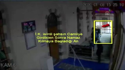 Camiden hırsızlık yapan 4 zanlı tutuklandı