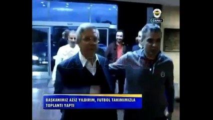 Aziz Yıldırım futbolcular ile bir araya geldi!