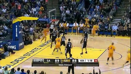 San Antonio Spurs 101-107 Golden State Warriors