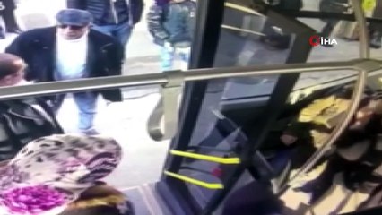 Rahatsızlanan yolcu otobüsle hastaneye böyle yetiştirildi