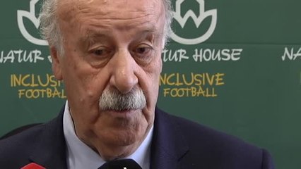 Del Bosque: "Valverde siempre ha sido un ejemplo de comportamiento, que representa muy bien los valores de los entrenadores"
