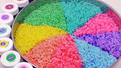 DIY Colors Kinetic Sand Cake Learn Colors Slime Washing Laundry