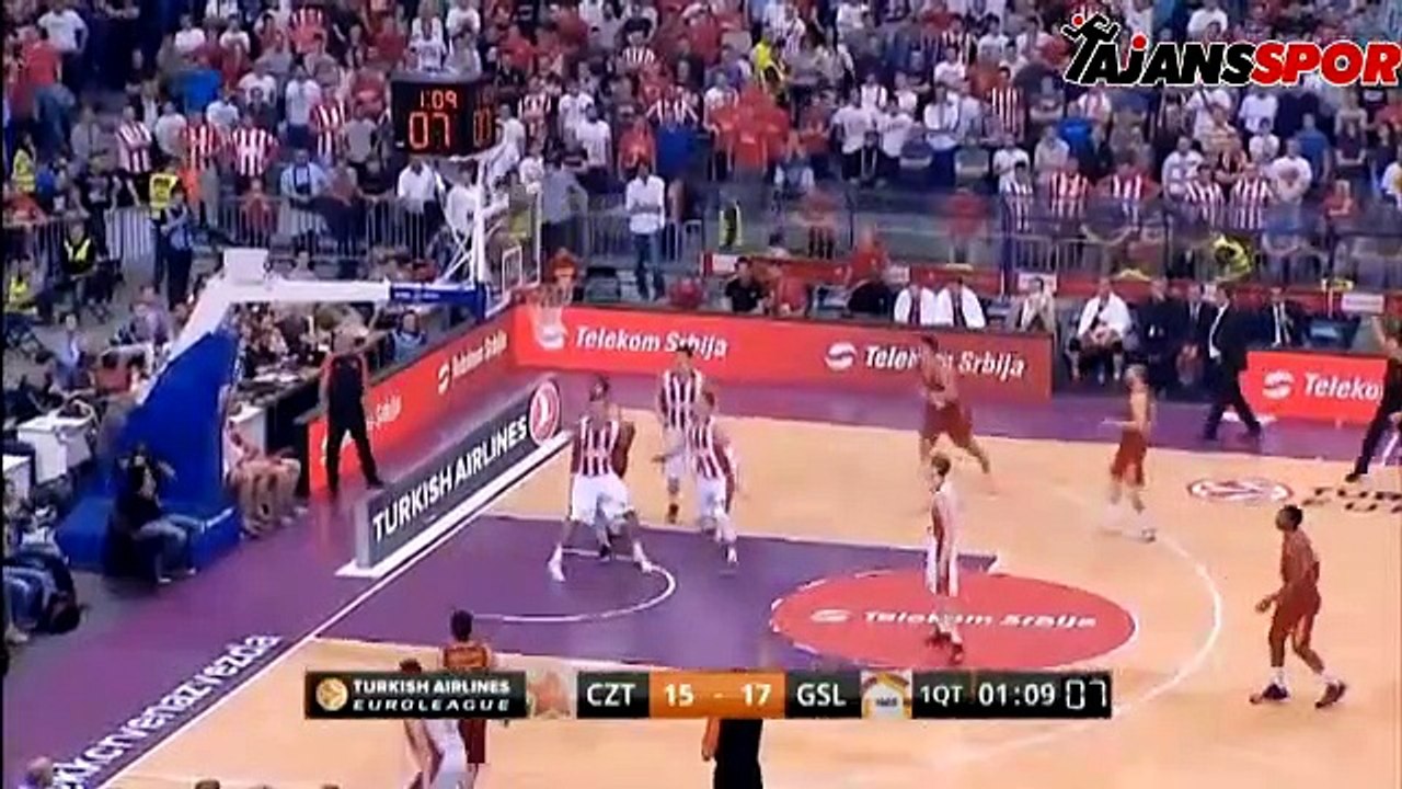 Kızılyıldız Telekom 76 - 68 Galatasaray Liv Hospital