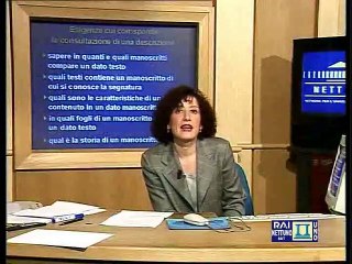 Codicologia - Lez 38 - La descrizione del manoscritto