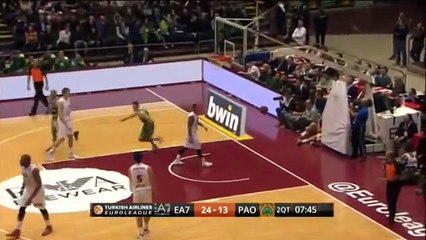 EA7 Olimpia Milano 77-75 Panathinaikos