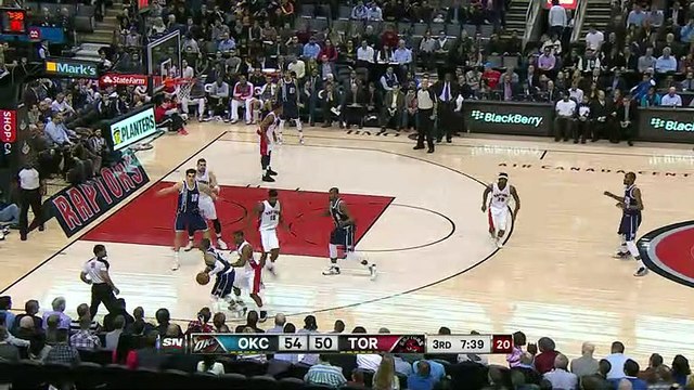 Oklahoma City Thunder 119-118 Toronto Raptors
