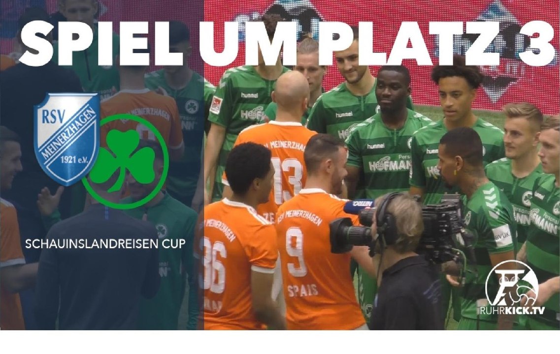 Sahin-Club Vierter in Gummersbach | RSV Meinerzhagen – SpVgg Greuther Fürth (Neunmeterschießen um Platz 3, Schauinslandreisen Cup)