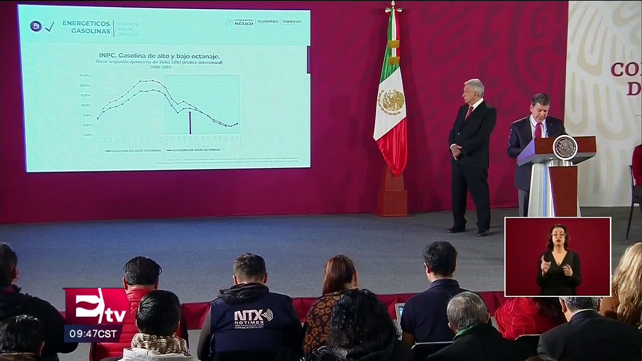 Gasolinas y Luz no tendrán alza en su precio en 2020
