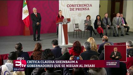 Sin INSABI, se niega el derecho a la salud: Sheinbaum