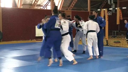 Kadın Milli Judo Takımı'nın Bolu kampı