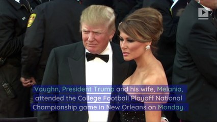 Vince Vaughn Goes Viral After Shaking Trump's Hand at Football Game