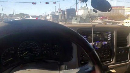 SUV Tows a Big Rig