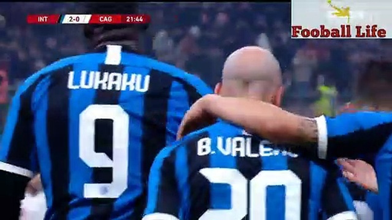 Iglesias Borja Valero Goal HD - Inter 2-0  Cagliari