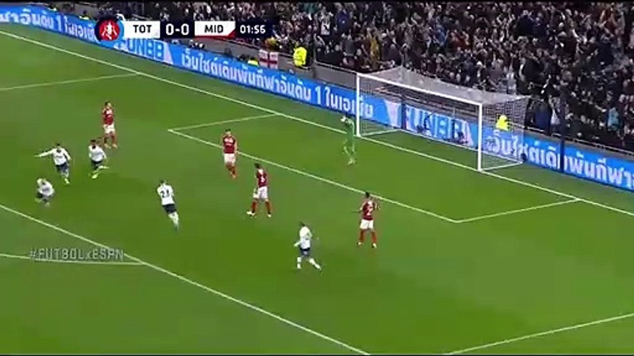 Lo Celso Goal - Tottenham 1-0 Middlesbrough