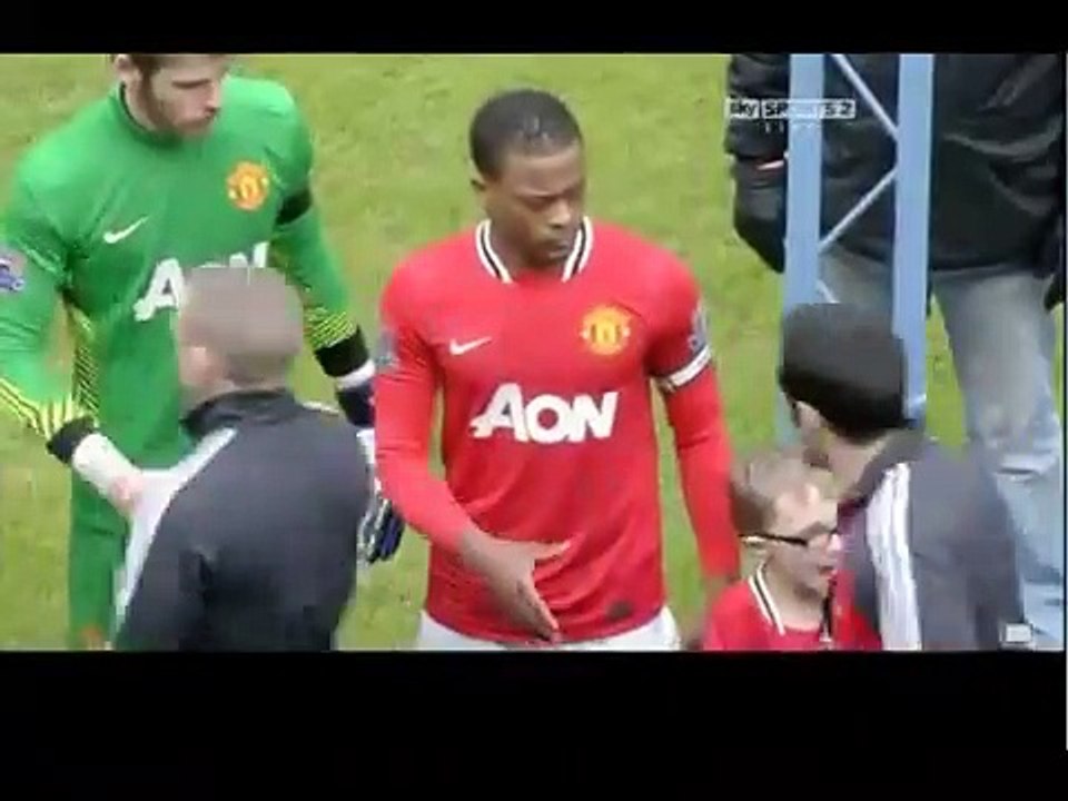 Luis Suarez Patrice Evra