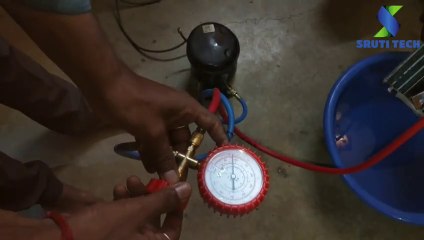 AC Indoor Cooling Condenser Leakage Check