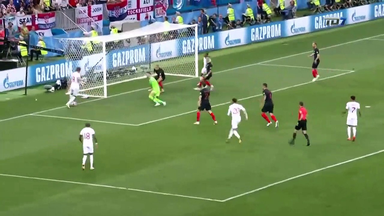 Copa Mundial de la Croacia 2 - 1 Inglaterra 11 Julio 2018