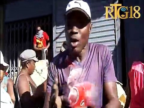 Port-au-Prince.- Yon gwo dife eklate nan mache gerit la nan lannwit 13 pou rive 14 janvye a