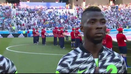 Copa Mundial de la FIFA Nigeria 2 - 0 Islandia 22 Junio 2018