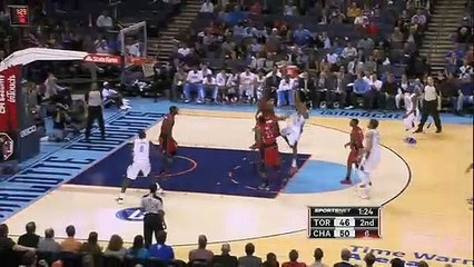 Toronto Raptors 101-107 Charlotte Bobcats