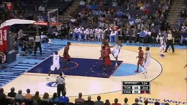 Toronto Raptors 101-107 Charlotte Bobcats