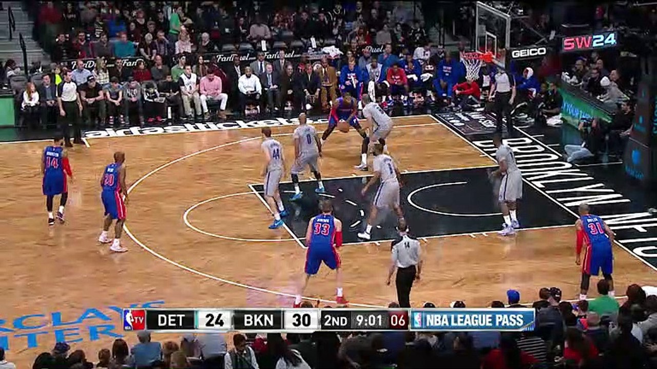 Detroit Pistons 105-110 Brooklyn Nets