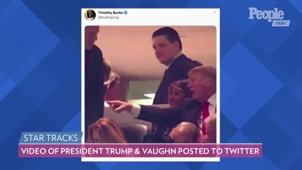 Donald and Melania Trump Sit with Vince Vaughn at National Championship Game Amid Impeachment