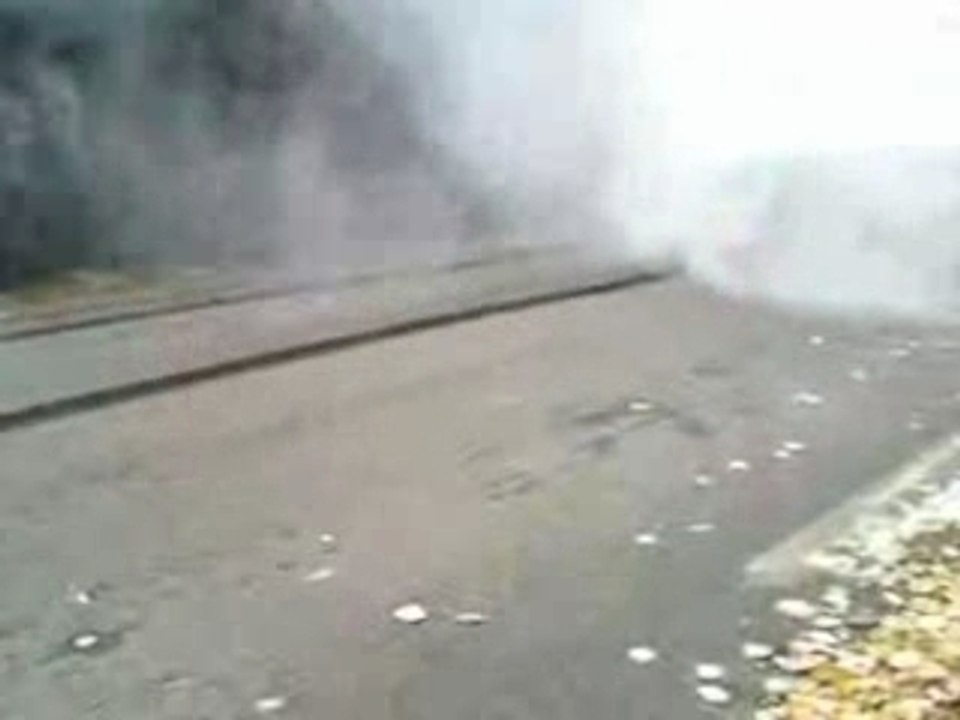 '73 Blown Hemi Cuda Burnout