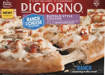 DiGiorno's New Buffalo Chicken Pizza Has a Ranch-Stuffed Crust