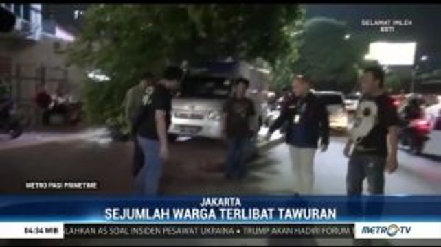 Tawuran Antar Warga di Jakbar, Satu Orang Kritis Dibacok