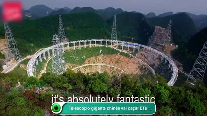 Telescópio gigante chinês vai caçar ETs