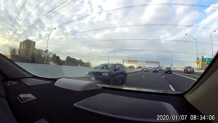 Truck Get Rude When it Runs Out of Road