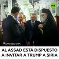 El presidente ruso Putin responde una broma del Presidente sirio Assad y le propone invitar al presidente de EE.UU Trump  a Siria