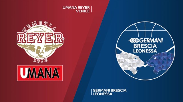 Umana Reyer Venice - Germani Brescia Leonessa Highlights | 7DAYS EuroCup, T16 Round 2