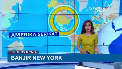 Saluran Air Rusak, Banjir Melanda New York