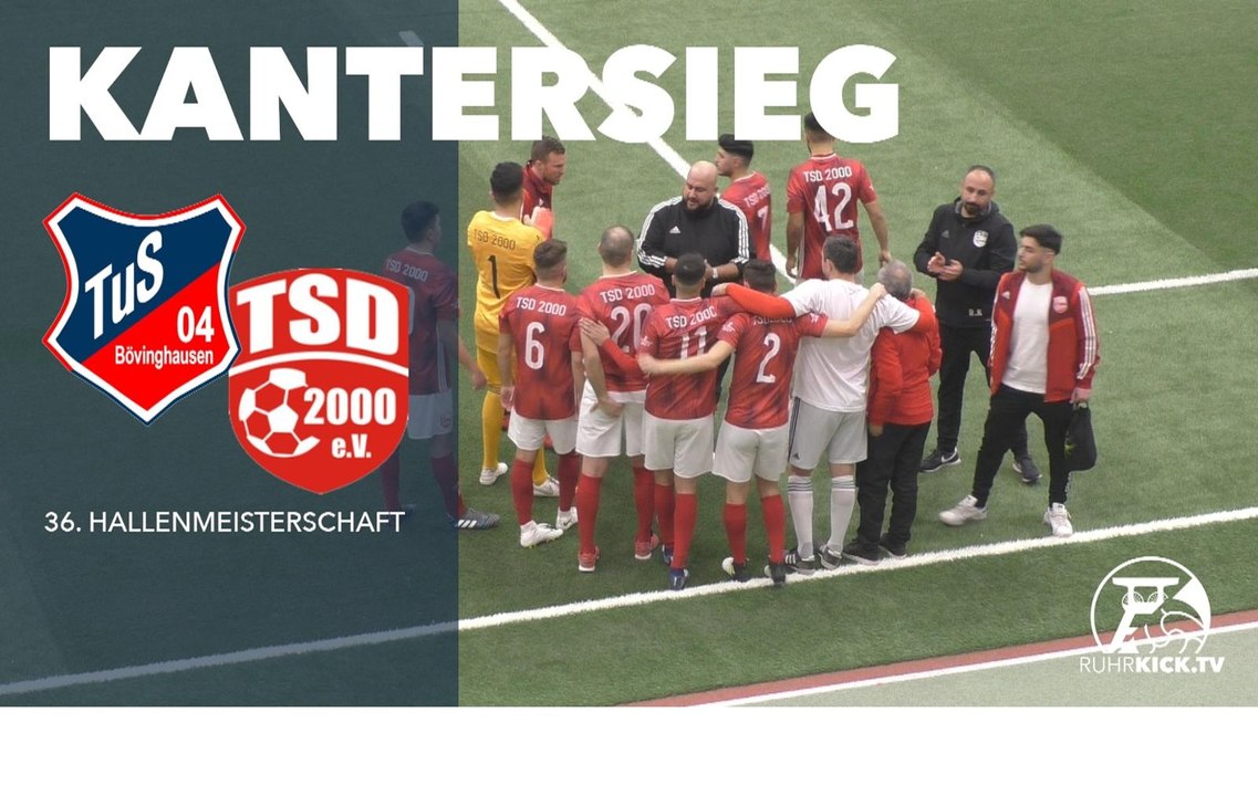 Bövinghausen Dritter | TuS Bövinghausen - Türkspor Dortmund 2000 (Spiel um Platz 3, Dortmunder Hallenmeisterschaften)