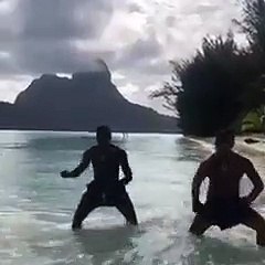 Pogba'nın ilginç dans gösterisi