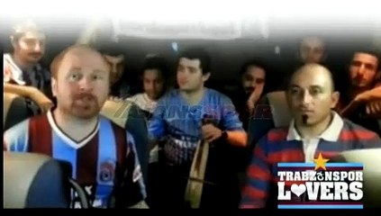Trabzonsporlu taraftarlardan sitem dolu beste!