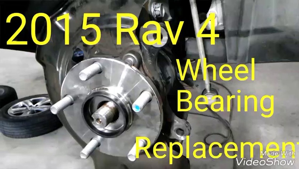 2015 Rav-4 Front Wheel Bearing Replacement