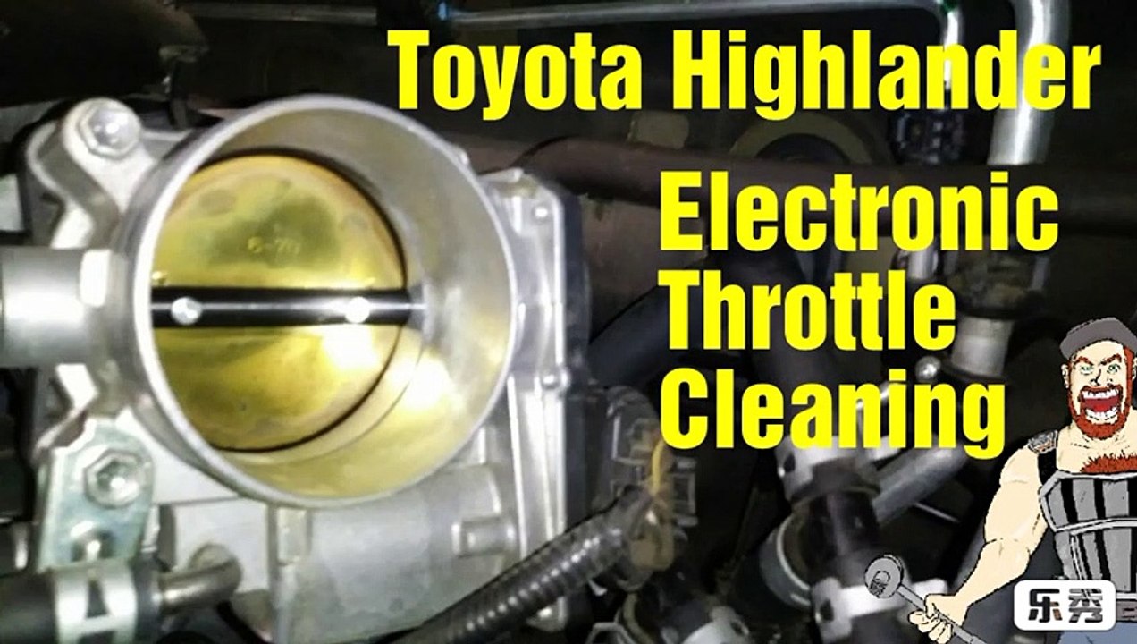 2015 Highlander Electronic Throttle Cleaning