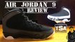 Air Jordan 9 Racer Blue Retro Sneaker Review With Reflective Test - Watch Before You Sneakerheads